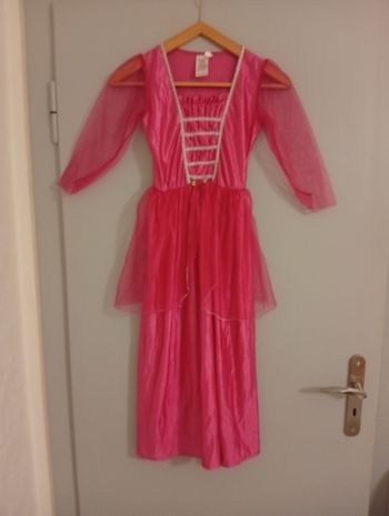 Robe princesse rose foncé 5/7ans
