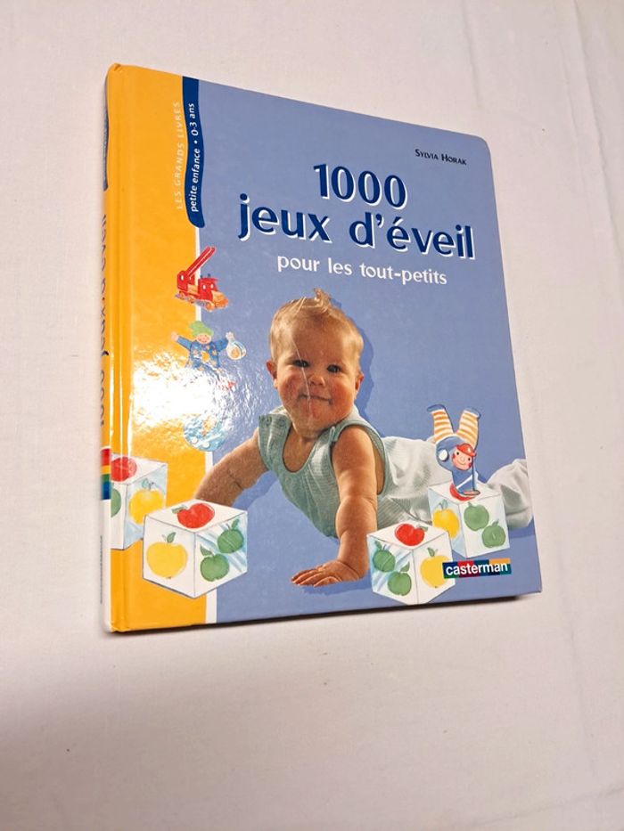 1000 jeux d éveil pour les tout-petit  - Livre