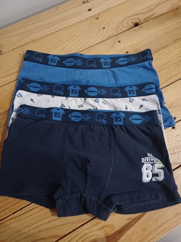 Caleçons garçon peu portés