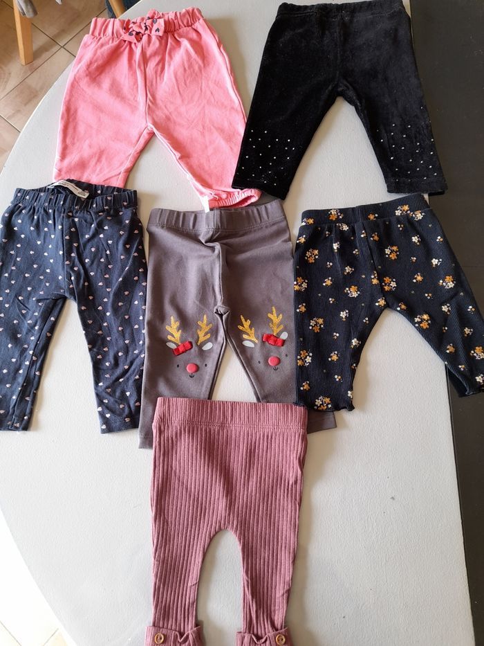 Lots ensembles/haut/leggings 3 mois - photo numéro 2
