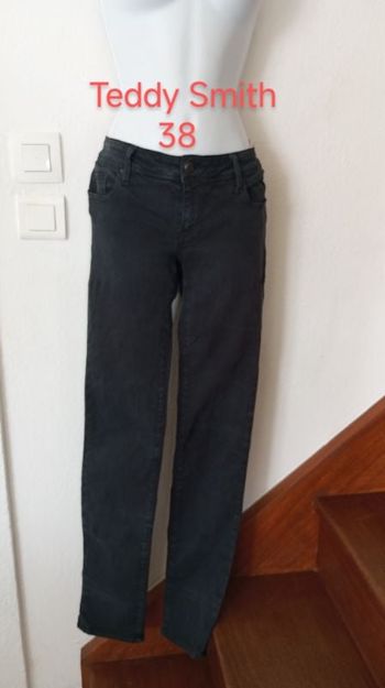 Jeans taille basse femme 38