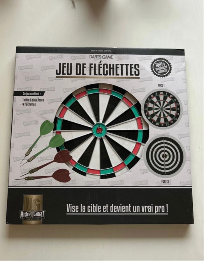 Jeu de fléchettes neuf