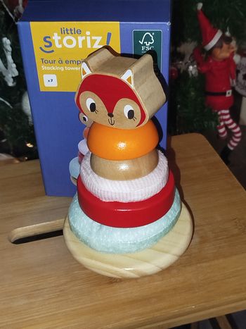 🎄 Little Storiz Tour empilable Petit renard Culbuto