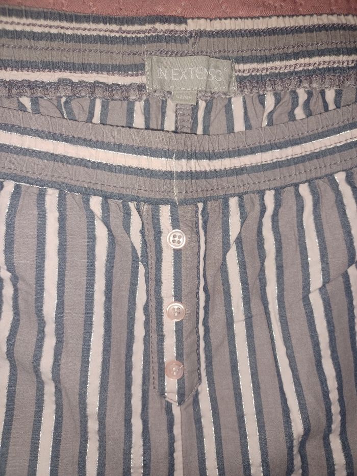 Bas de pyjama rayures femme taille 42/44 in extenso - photo numéro 6