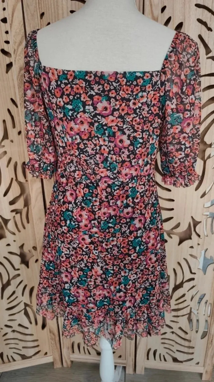Robe imprimée fleurie manches bouffantes Taille L Trendyol - photo numéro 6