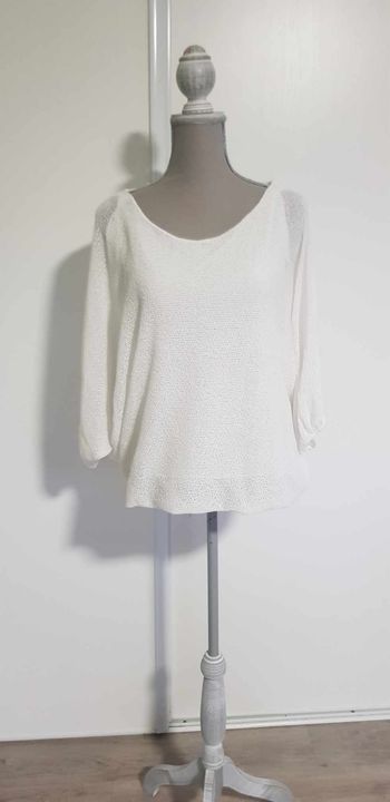 Pull en maille manches chauve souris