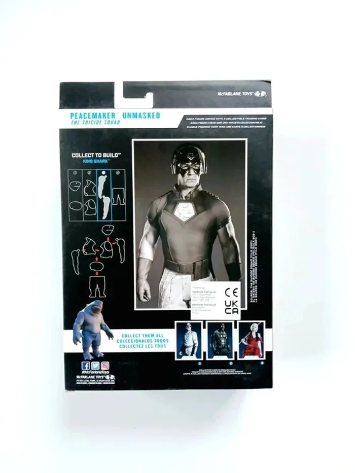 Figurine DC Multiverse Peacemaker Unmasked The Suicide Squad McFarlane Toys - photo numéro 2