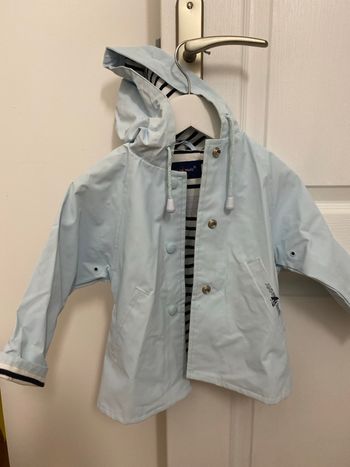 Anorak Ciré Bleu 12M