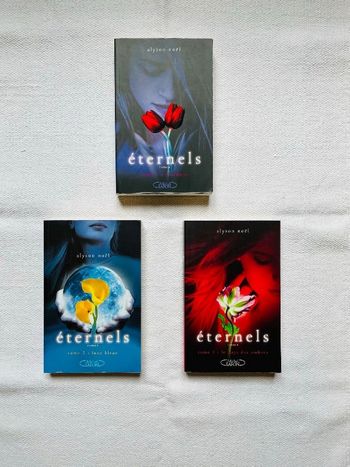 Trilogie Eternels de Alyson Noël édition Michel Lafon TBE
