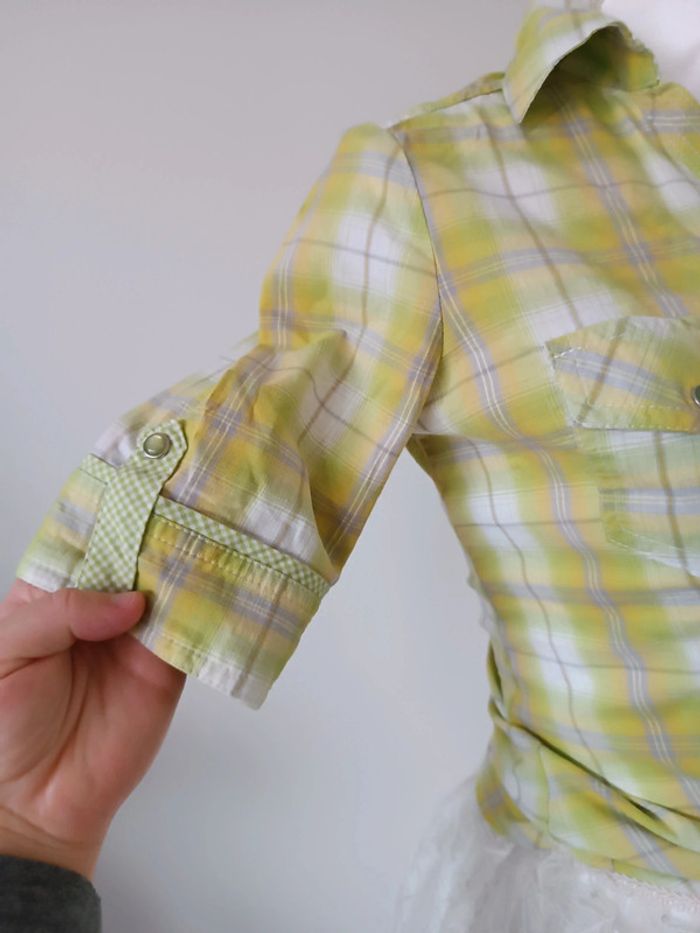 Chemise à carreaux taille 36 - photo numéro 2