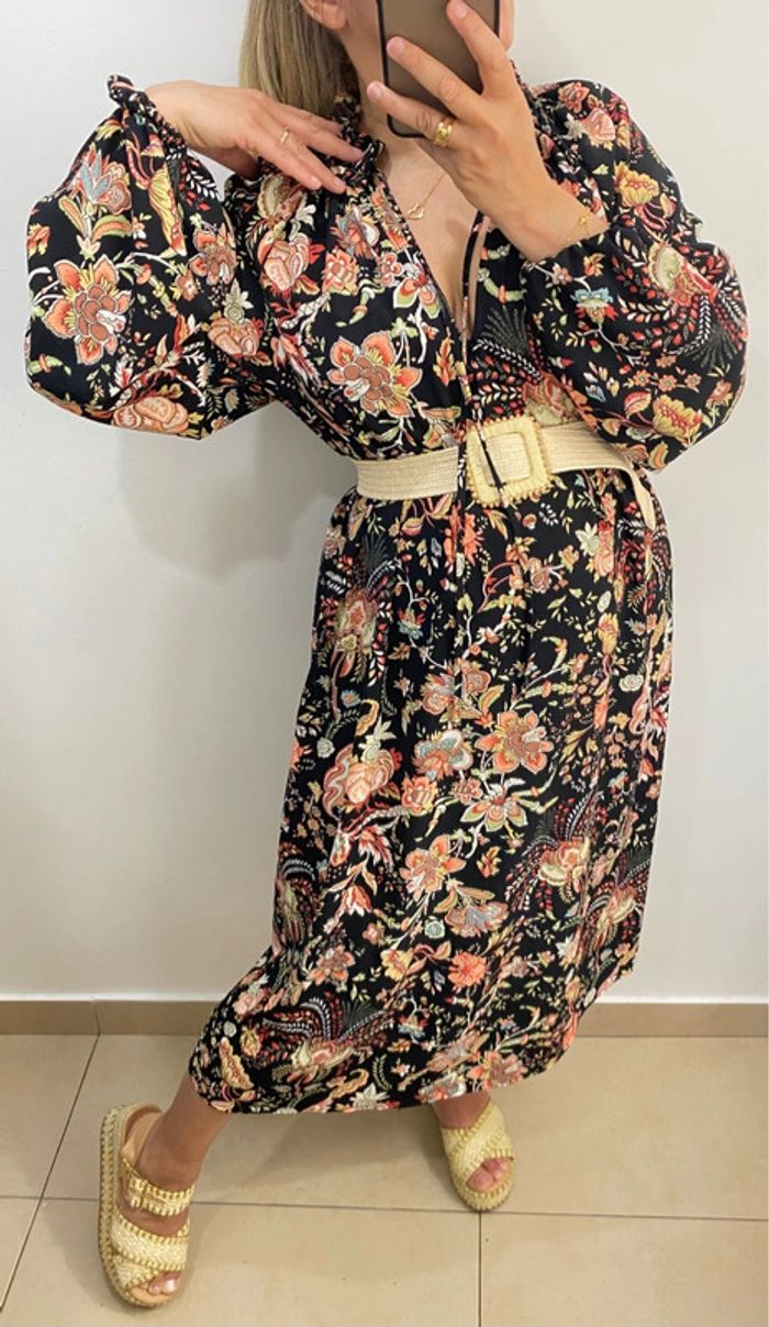 Robe imprimée H&M Taille 38 - photo numéro 2