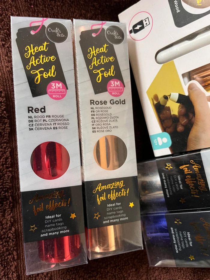 Lot loisirs créatifs foils - photo numéro 3