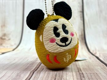 Peluche Disney Mickey Daruma Tokyo Disneyland import Japon