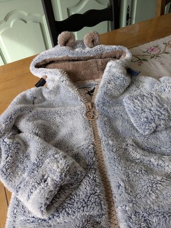 Blouson fille 10ans fourrure à capuche à oreilles