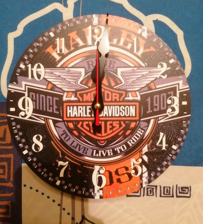 Horloge harley davidson - photo numéro 2