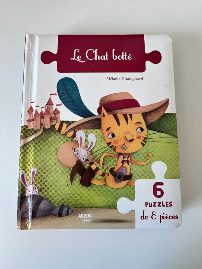 Mon livre puzzles 🧩 le chat botté