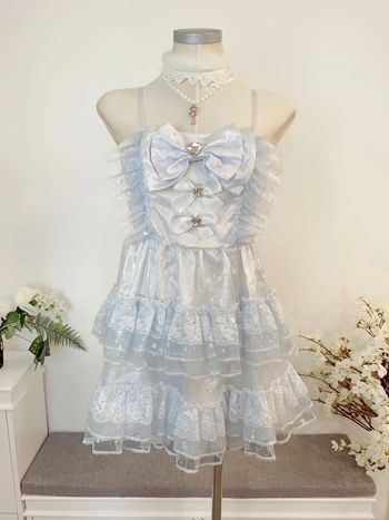 Robe style princesse Barbie blue Cosplay Lolita