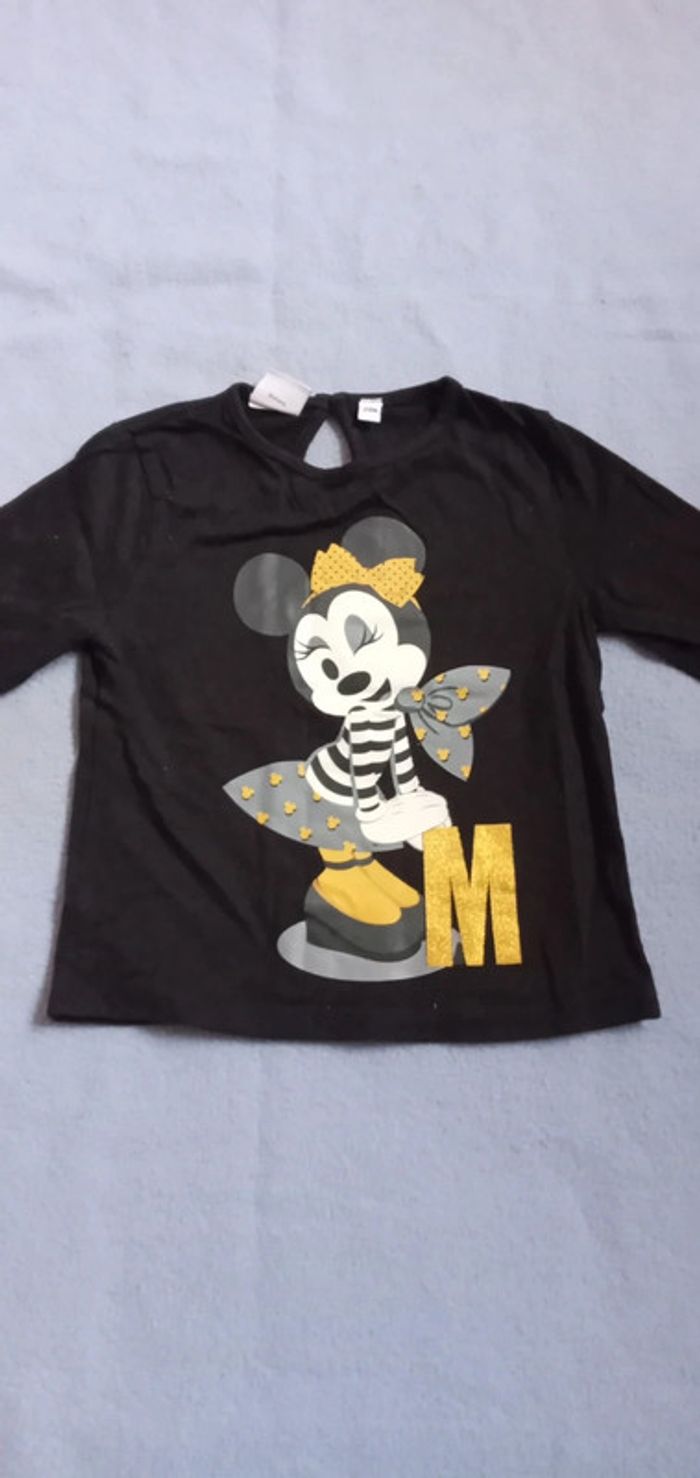 Haut Disney Minnie taille 24 mois