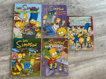 Bd bande dessinée les Simpson