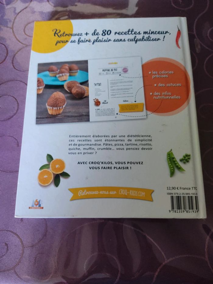 Livre recettes croq'kilos - photo numéro 2