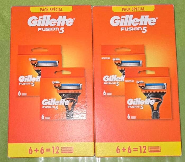 Lames gillettes fusion neuf