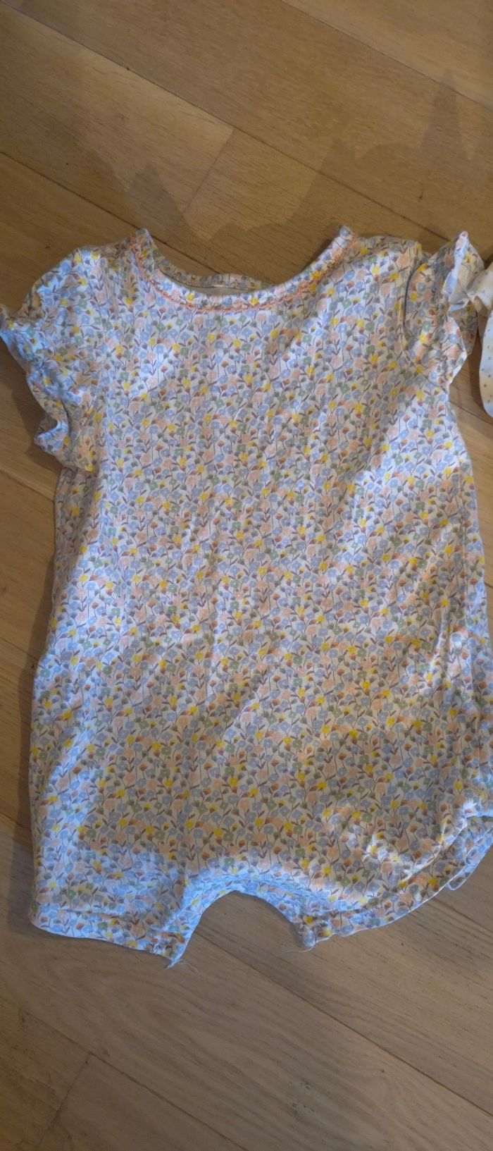 Lot de 2 pyjashorts fleuris 24M - photo numéro 3
