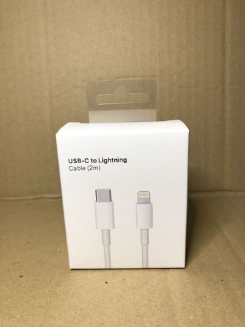 #Câble USB-C Light ning 2M#