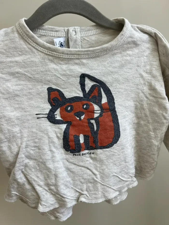 Teeshirt Petit bateau 24 mois - photo numéro 3