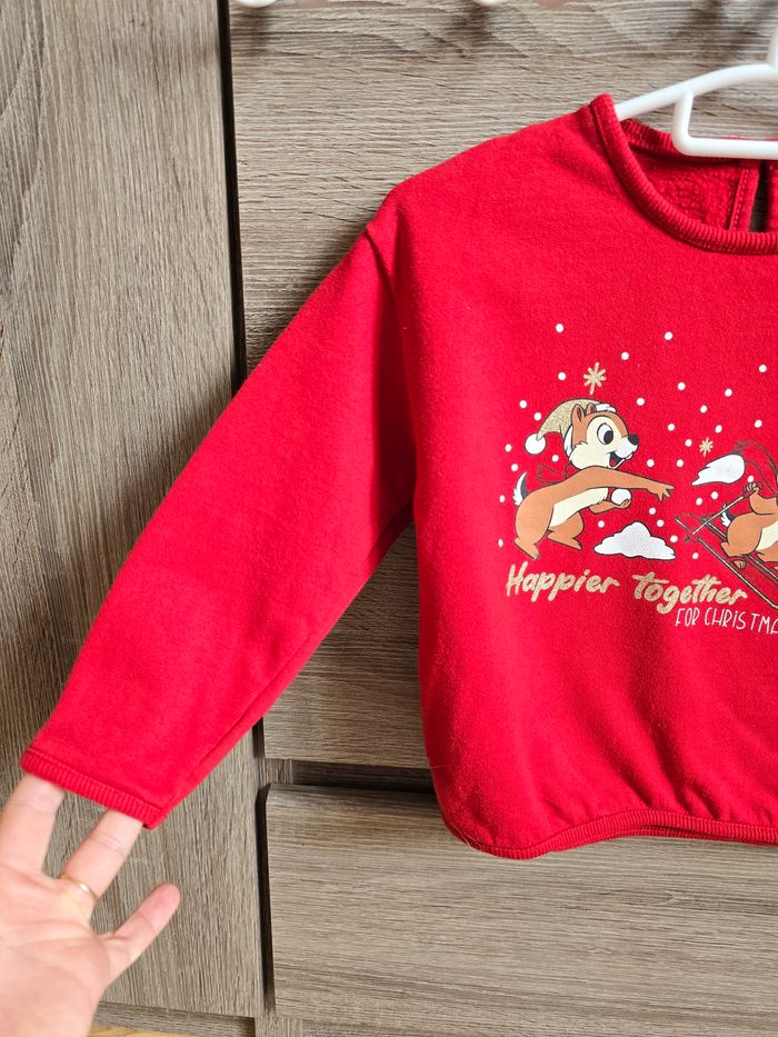 Vêtement Bébé Fille - Pull Tic et Tac - Disney - 18 mois 81 cm - photo numéro 2