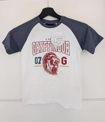 Tshirt Harry Potter Gryffindor 8 ans