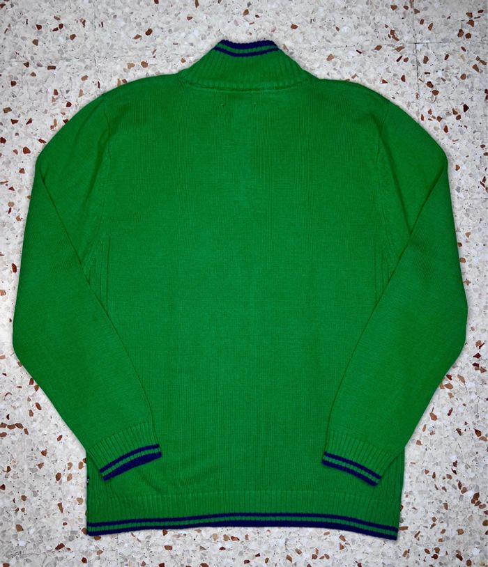Pull 1/4 zip vert Nautica taille Xl - très bon état - photo numéro 3