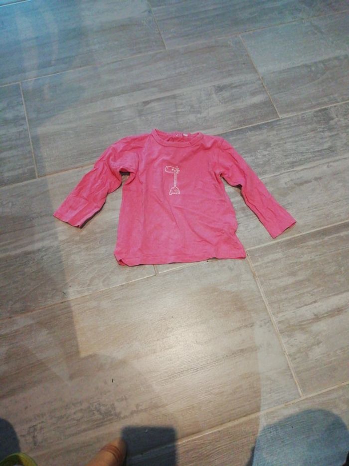 Haut manche longue fille 2 ans