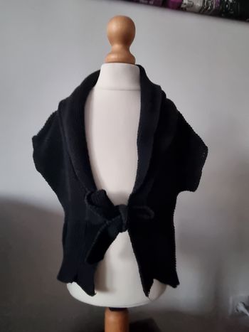 Gilet noir 4 ans fille