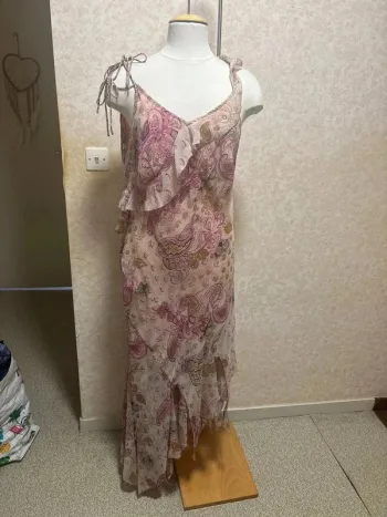 Robe longue taille 48
