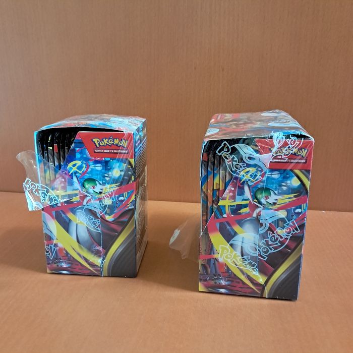 Lot pokémon Méga Evolution display + demi display ME01 avec défaut de scellage - photo numéro 3