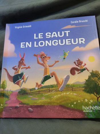 Livre Le saut en longueur Virginie Grimaldi