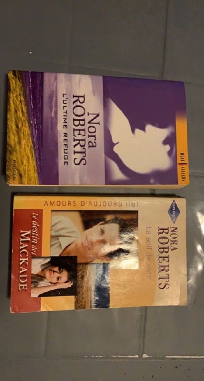 Lot de livres Nora Roberts