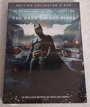 The Dark Knight Rises. 2 DVD Neuf Sous Blister. Edition Collector.