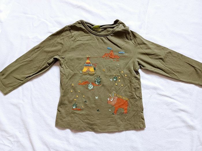 Lot de tee shirt manches longues 24 mois - photo numéro 6
