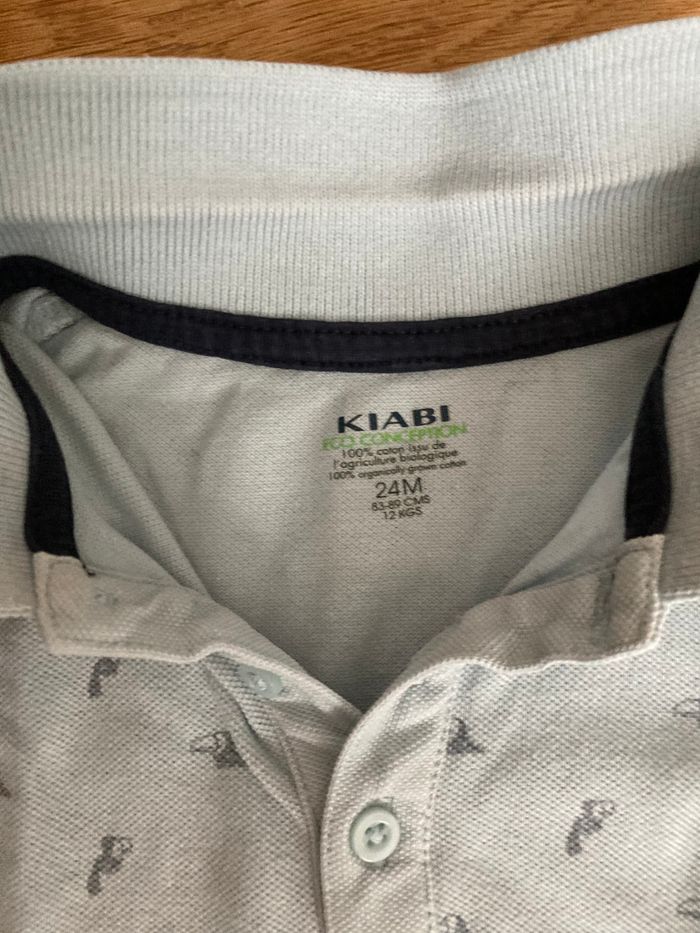 Polo bleu ciel et toucans - photo numéro 4