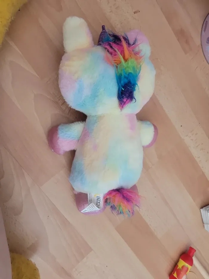 Veilleuse licorne peluche star belly - photo numéro 4