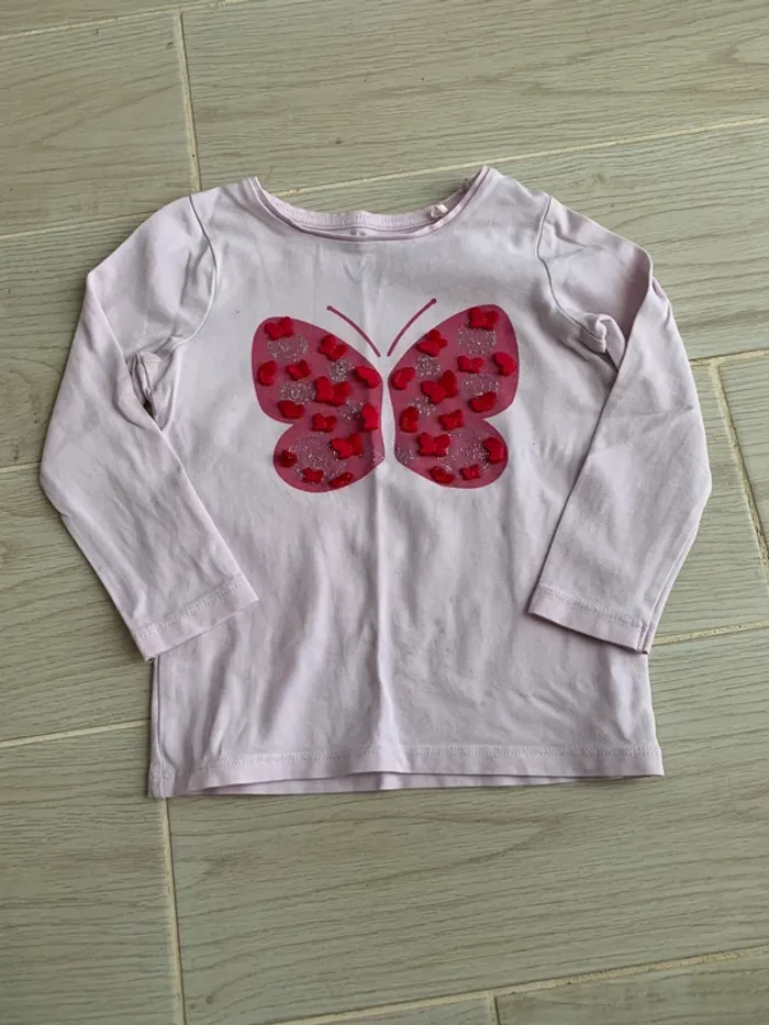 Lot 3 t-shirts fille 36m-3a - photo numéro 6