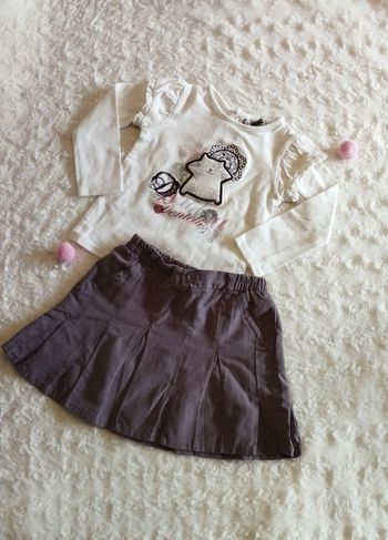 Ensemble jupette/tee shirt