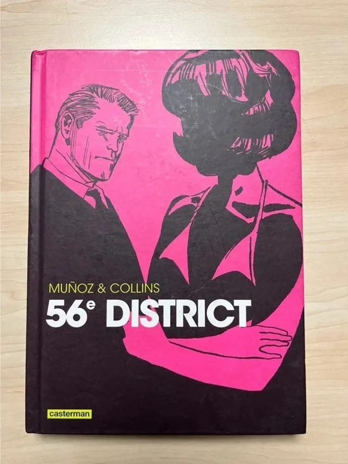 Livre bande dessinée 56e District de Munoz & Collins en très bon état (Prix Neuf 25€)
