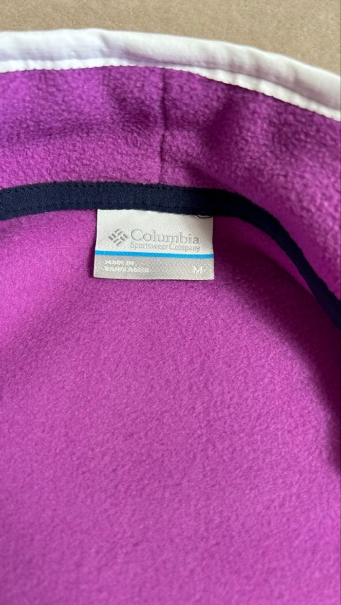 Polaire Columbia sequoia grove violet taille M - photo numéro 7