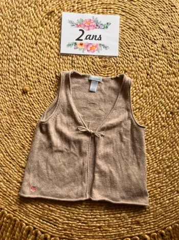 Gilet fin sans manches obaibi 2 ans