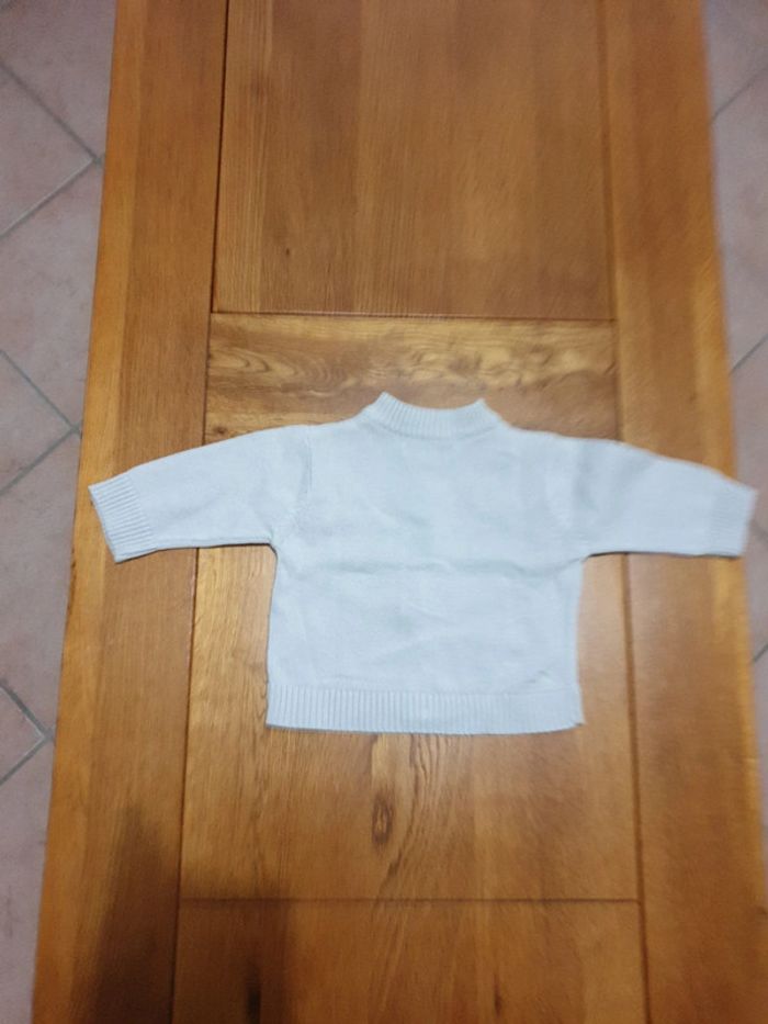 Gilet zippé bébé 1 mois - photo numéro 4