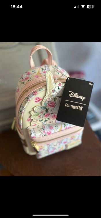 Sac à dos Loungefly Disney Les Aristochats neuf