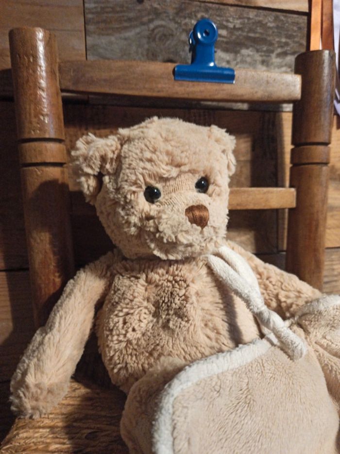 Peluche doudou ours Bukowski tbe my sweet prince - photo numéro 4