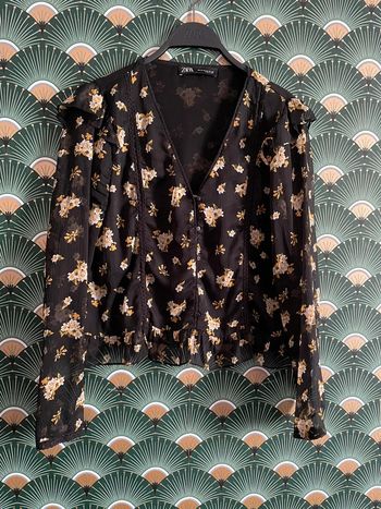 Belle blouse Zara, taille XL